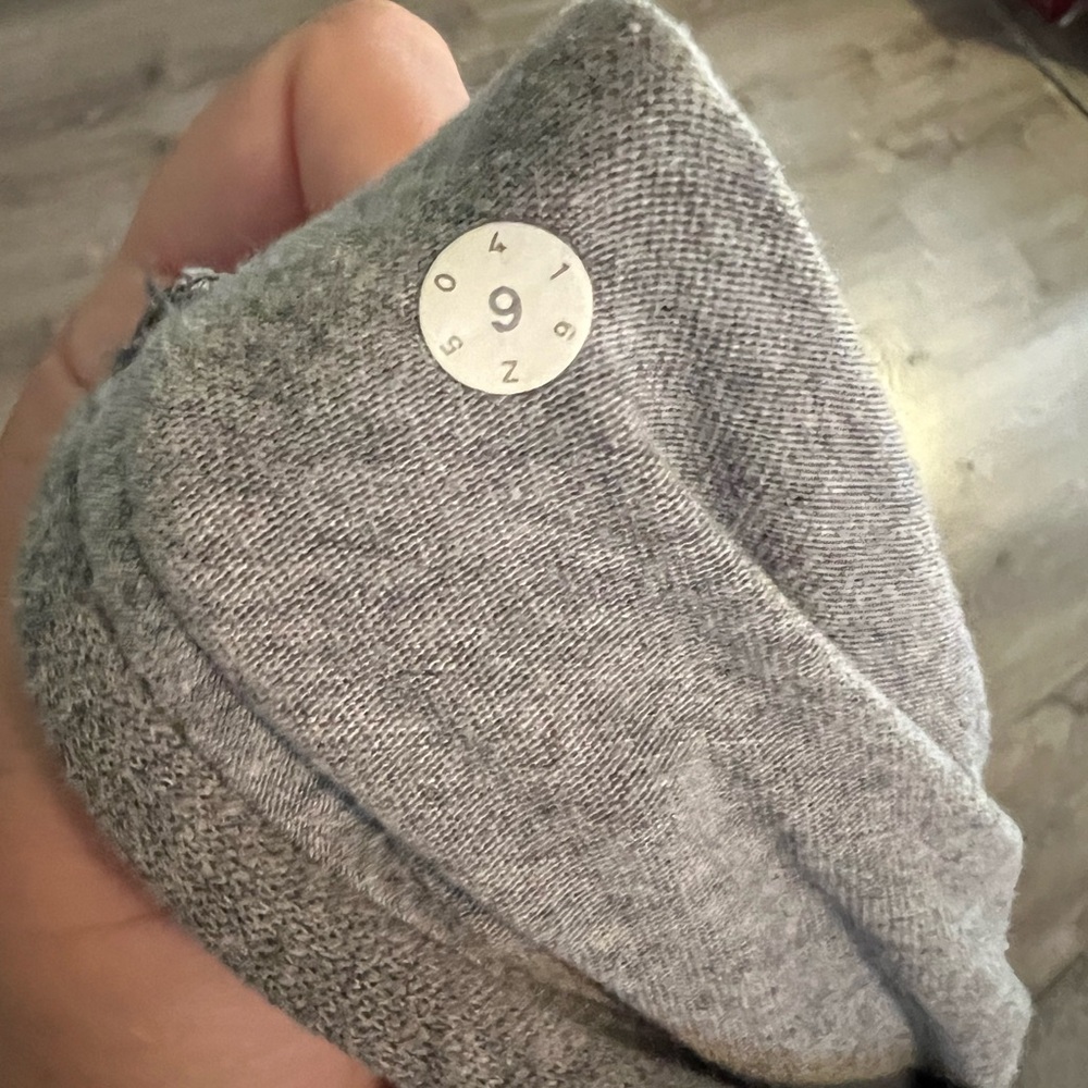 Lululemon Fleece Be True Crew Heathered Medium Grey - Picture 6 of 9